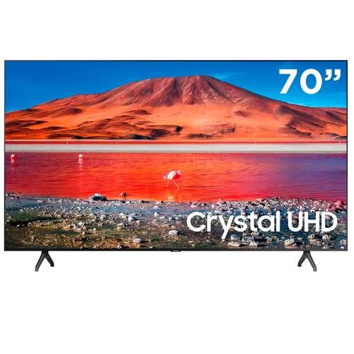 Smart TV Samsung UN70TU7000GCZB UHD 4K Crystal Tizen Series 7 - 0