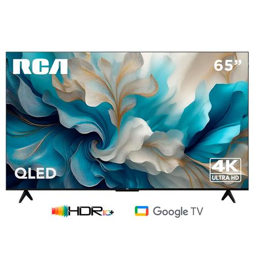 Smart TV RCA 65 Pulgadas QLED UHD 4K HDR10 Google TV Dolby Atmos Conexion Inalambrica Multipuertos  - 0