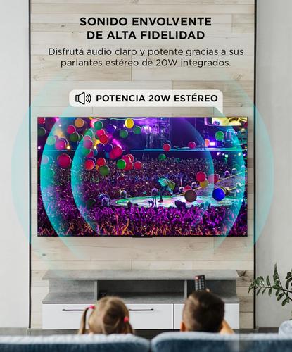 Smart TV RCA 65 Pulgadas QLED UHD 4K HDR10 Google TV Dolby Atmos Conexion Inalambrica Multipuertos  - 4