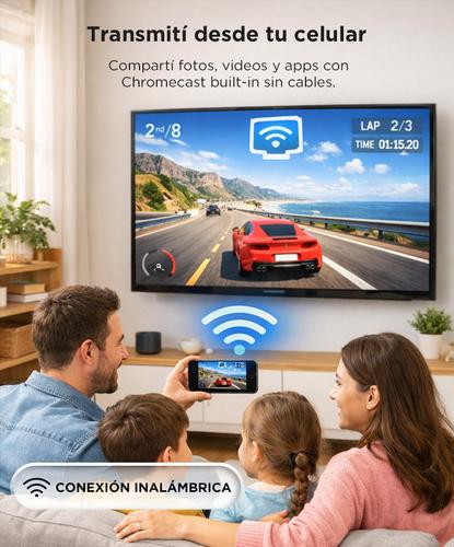 Televisor Smart Tv Motorola MT5510 55 Pulgadas 4K UHD Android Tv 3 HDMI WiFi Bluetooth - 3
