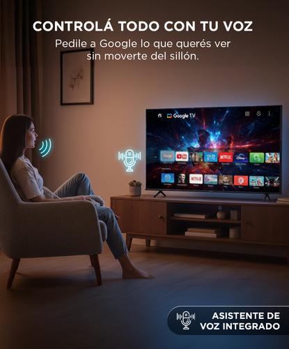 Televisor Smart Tv Motorola MT6510 65 Pulgadas 4K UHD Google Tv 60 Hz Wifi Bluetooth - 2