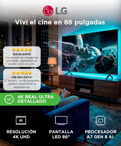 Smart TV LG 86 Uhd 4K 3840 X 2160 86Ua8550psa - 1