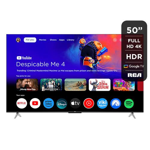 Smart TV RCA C50GL100 50 Pulgadas 4K Google TV Chromecast BT UHD - 0