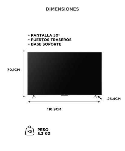 Smart TV RCA C50GL100 50 Pulgadas 4K Google TV Chromecast BT UHD - 5