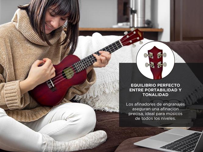 Ukelele Profesional Aria Soprano AU1  - 2