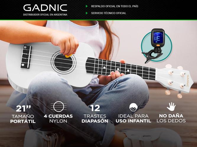 Ukelele Gadnic Soprano Ideal Niños 21