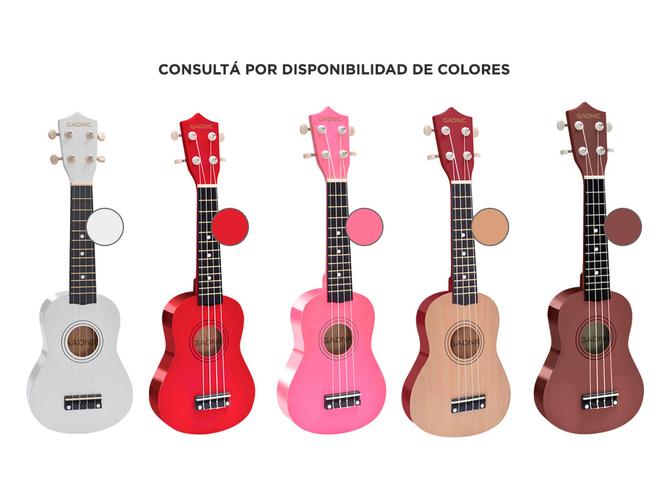 Ukelele Gadnic Soprano Ideal Niños 21