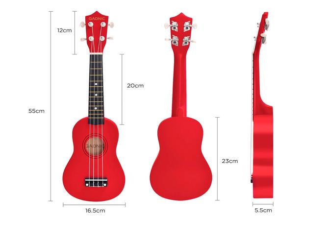 Ukelele Gadnic Soprano Ideal Niños 21
