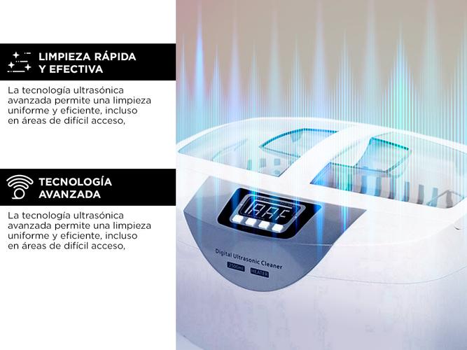 Batea Lavadora Ultrasonica Gadnic Digital - 3
