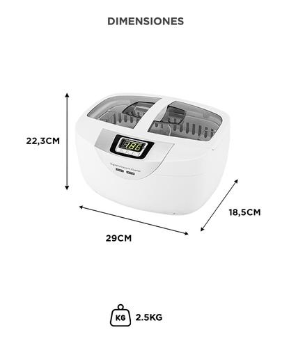 Batea Lavadora Ultrasonica Gadnic Digital - 5