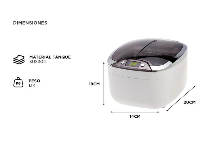 Batea Ultrasonido Gadnic  - 4