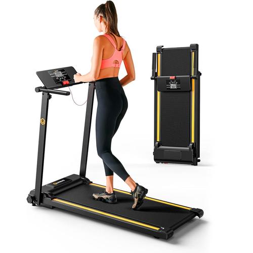 Cinta Caminadora UREVO Foldi Mini Plegable 10 Km/h Con Programas HIIT - 0