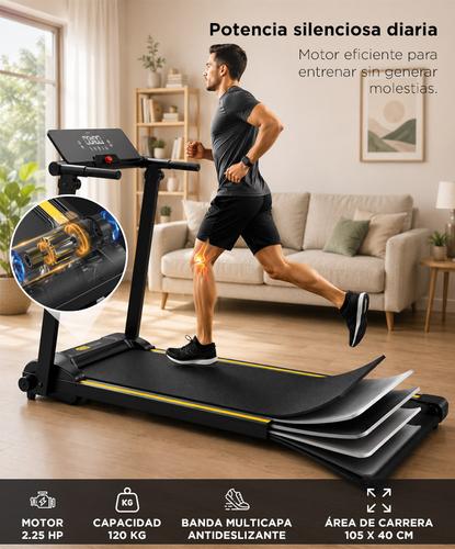 Cinta Caminadora UREVO Foldi Mini Plegable 10 Km/h Con Programas HIIT - 4