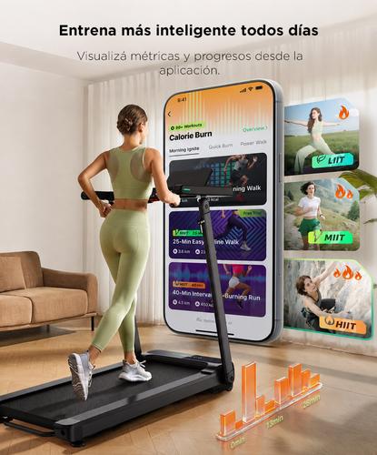 Cinta Para Correr Inteligente UREVO Foldi 3S Con Escritorio Ajustable Inclinación 9% App - 3