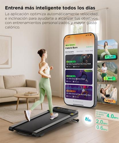 Cinta Caminadora Inteligente UREVO SpaceWalk 3S Inclinación 9% Con App - 3
