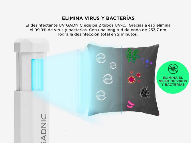 Lampara Esterilizadora Gadnic UV-C 1000 - 2