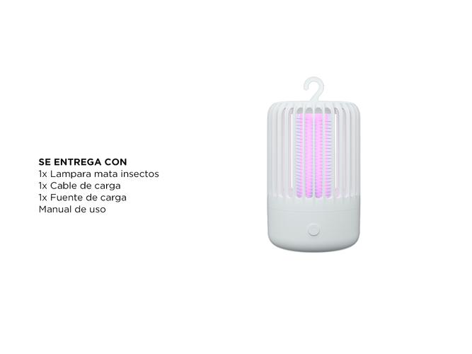 Lámpara Led Gadnic MT1022 Mata Mosquitos Moscas Insectos Silencioso Usb - 5
