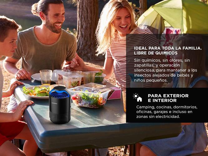  Lámpara Led Gadnic MT2022 Mata Mosquitos Moscas Insectos Silencioso Usb - 3