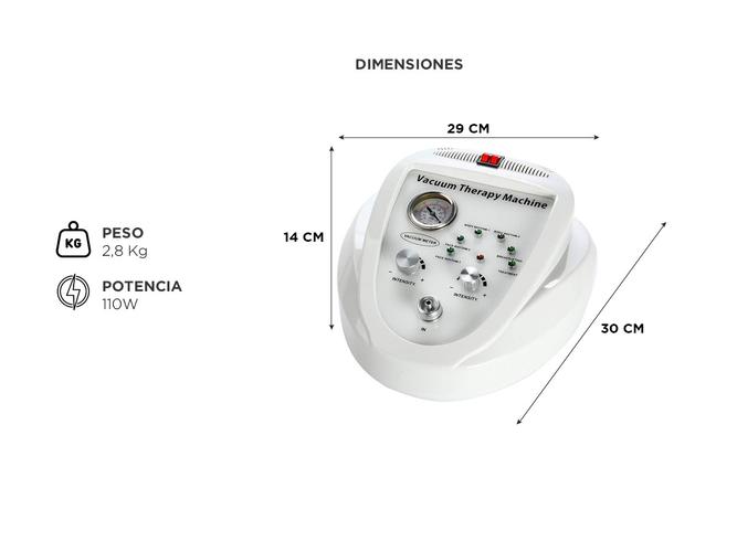 Equipo de Vacumterapia Gadnic para Gluteos y Drenaje linfatico - 5