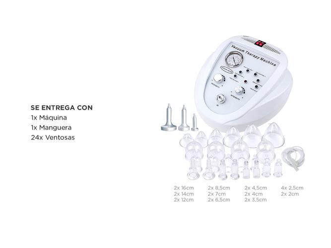Equipo de Vacumterapia Gadnic para Gluteos y Drenaje linfatico - 6