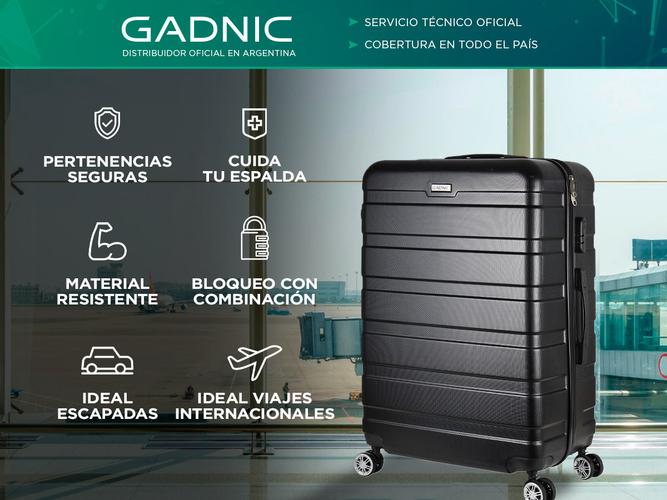 Valija Grande viaje rigida 28
