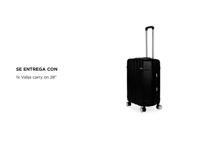 Valija Grande viaje rigida 28