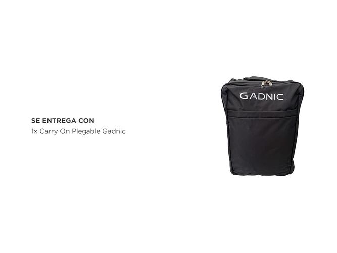 Valija Plegable Gadnic Carry On Tela Reforzada - 5