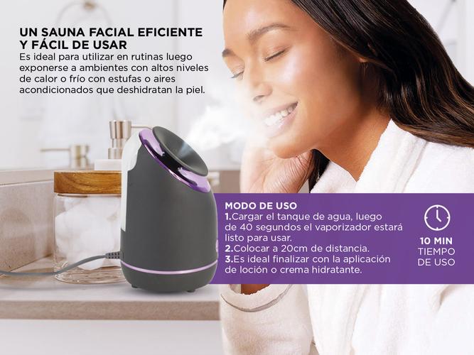 Vaporizador Facial VF1000 Gadnic Hidratador de Rostro Spa Facial - 2
