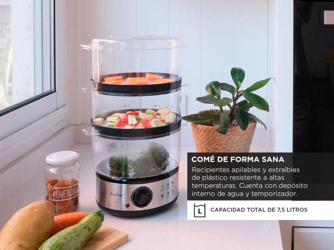 Vaporera Electrica Smart-Tek SD2091 400W Arrocera Saludable - 2