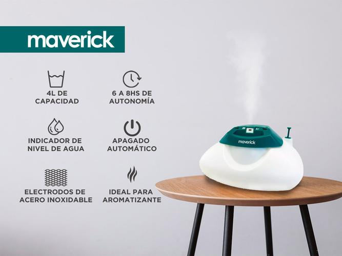 Vaporizador Humidificador De Ambiente Maverick Vp-3 De 4 Lts Color Blanco - 1