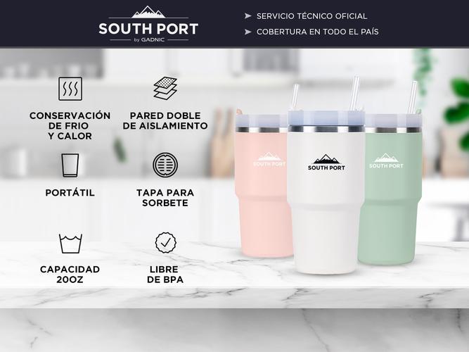 Vaso Termico Gadnic 590ML Frío Calor con Tapa Hermética Usado - 1