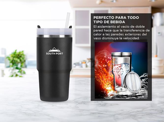 Vaso Termico Gadnic 590ML Frío Calor con Tapa Hermética Usado - 2