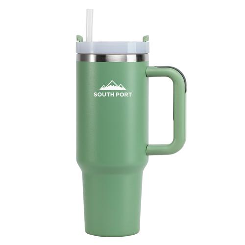 Vaso Termico 1200Ml Gadnic con Manija y Sorbete - 0
