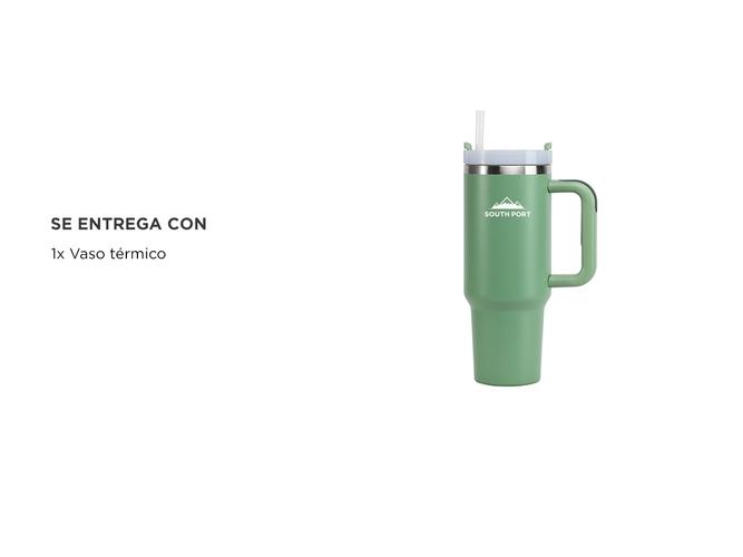 Vaso Termico 1200Ml SouthPort con Manija y Sorbete - 5