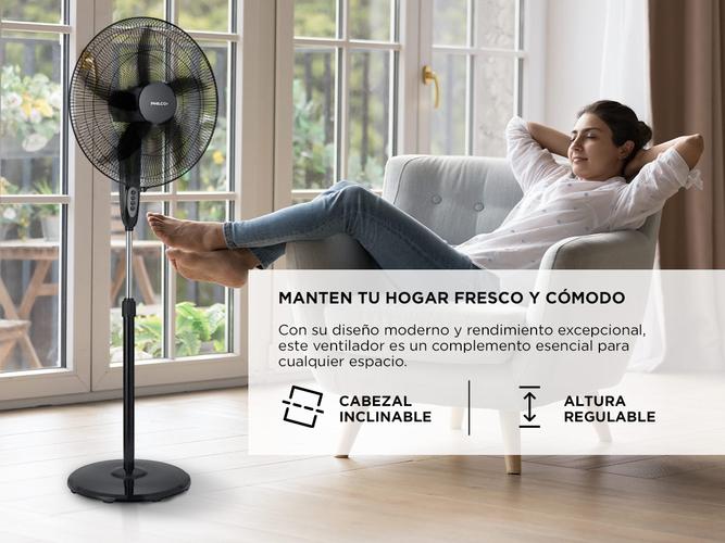 Ventilador de Pie VPP2021N 20” Philco Negro - 3