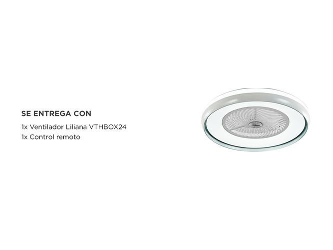 Ventilador de Techo Liliana VTHBOX24 con Luminaria Dimerizable - 5