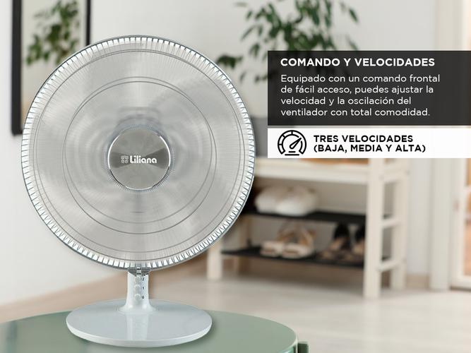 Ventilador de Mesa Liliana VSOM12 Turboventilador de Mesa 12 - 3