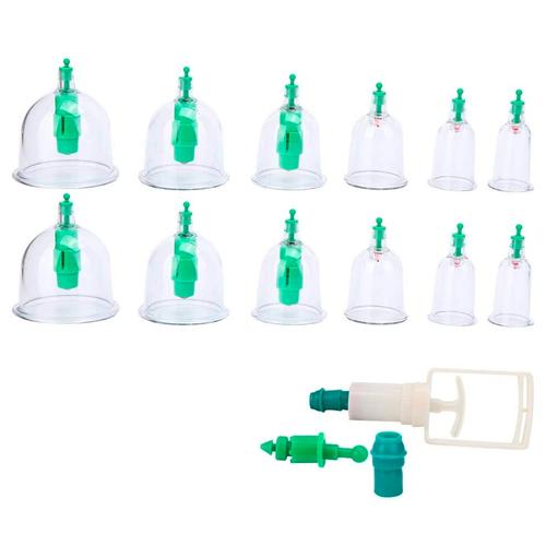Set x 12 Ventosas de Vacío Gadnic MASSAG-V1N Pistola Aplicadora - 0