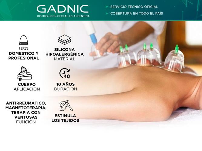 Juego Completo de Ventosas Gadnic MASSAG-V2N  - 1