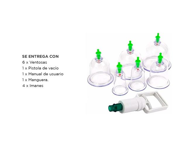 Juego Completo de Ventosas Gadnic MASSAG-V2N  - 4