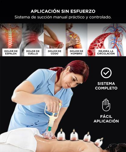 Juego de 18 Ventosas de Vacío Gadnic AA900 Magnetoterapia - 2