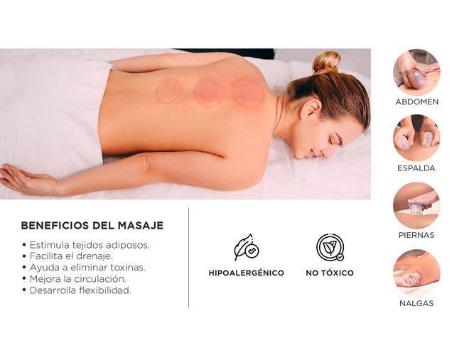 Ventosa Grande Xl Gadnic Anti Celulitis Silicona Masajes - 2
