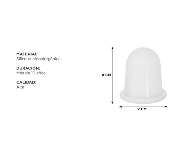 Ventosa Grande Xl Gadnic Anti Celulitis Silicona Masajes - 4