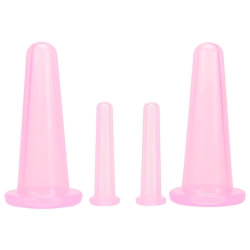 Set X4 Ventosas de Vacío Faciales Gadnic PLQ12 Masajeador - 0