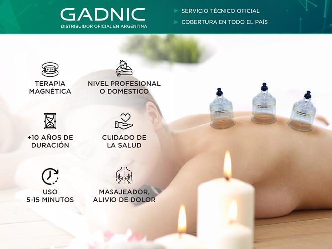 Set de 17 Ventosas de Vacío Gadnic Masajes Con Pistola Aplicadora - 1
