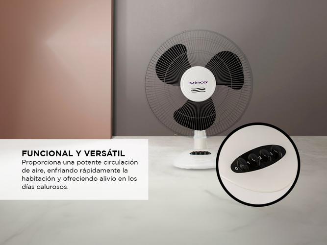 Ventilador de Mesa Oscilante Winco 16 W326IA - 2