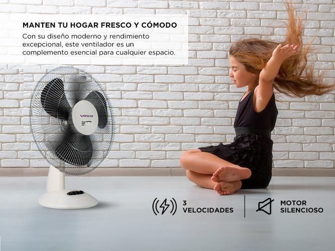 Ventilador de Mesa Oscilante Winco 16 W326IA - 3