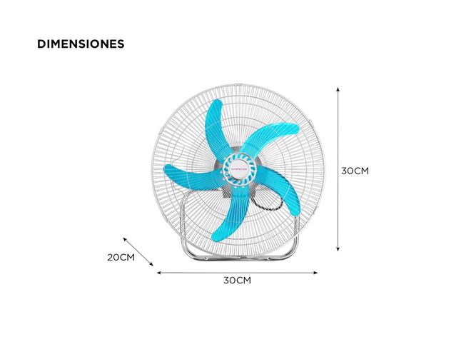 Ventilador 3 en 1 Winco 18 W118 1100W - 4