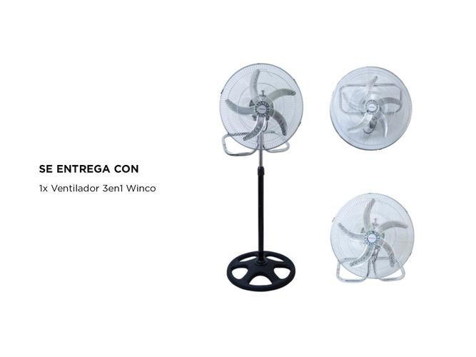 Ventilador 3 en 1 Winco 18 W118 1100W - 5