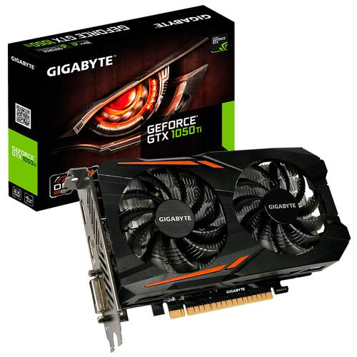 Placa de Video Gigabyte Geforce GTX 1050 TI OC 4gb Windforce 2x Nvidia - 0